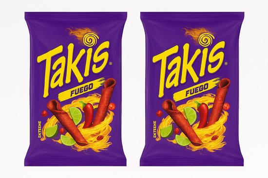 TAKIS | Fuego Multipack | (2 x 90gr)