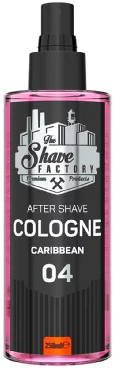 The Shave Factory - After Shave Cologne - Caribbean 04 - 400 ml