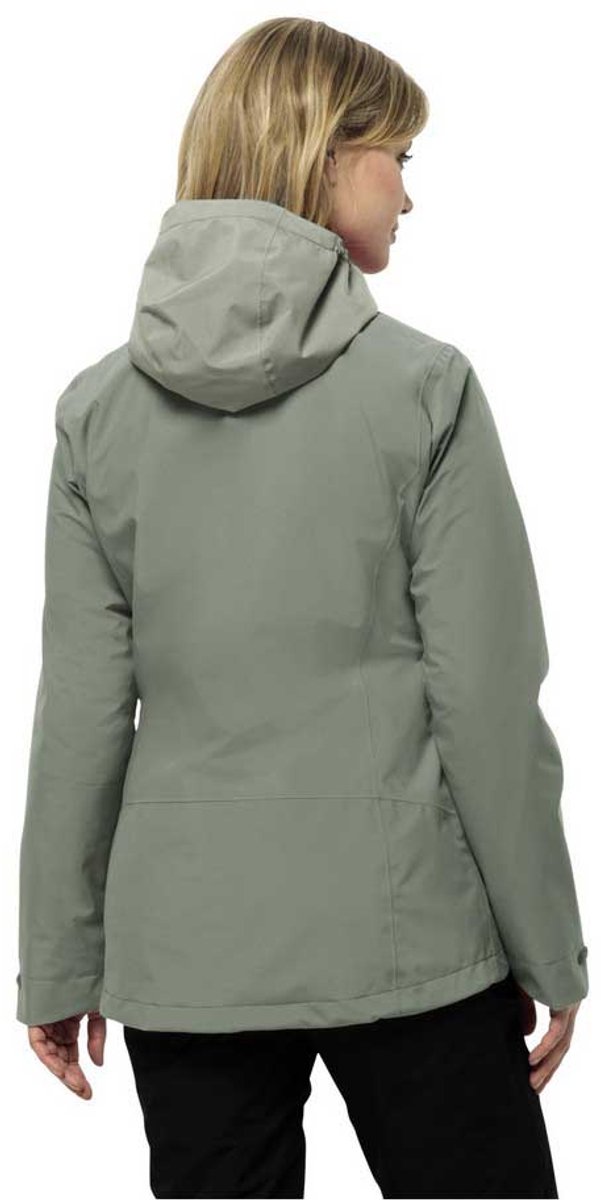 Jack Wolfskin MOONRISE 3IN1 JKT W Dames Outdoorjas - Afbeelding 2