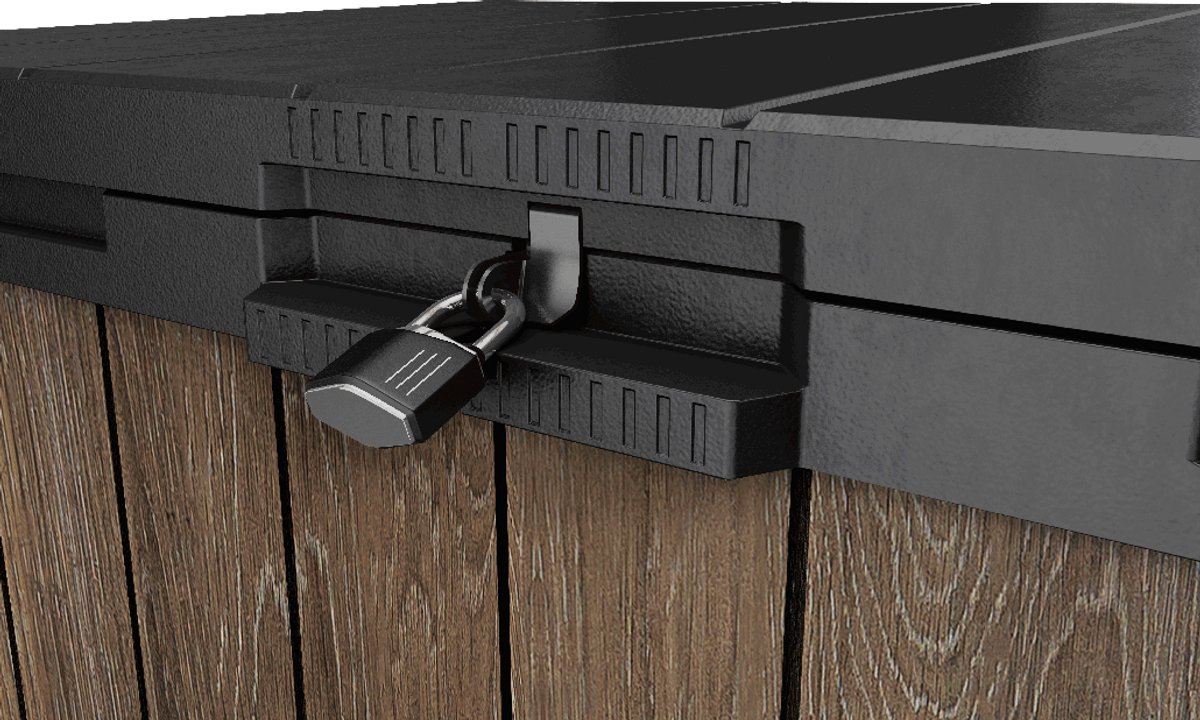 Keter Store It Out Darwin Coffre de rangement - 1100L - 141x82x117,5 cm