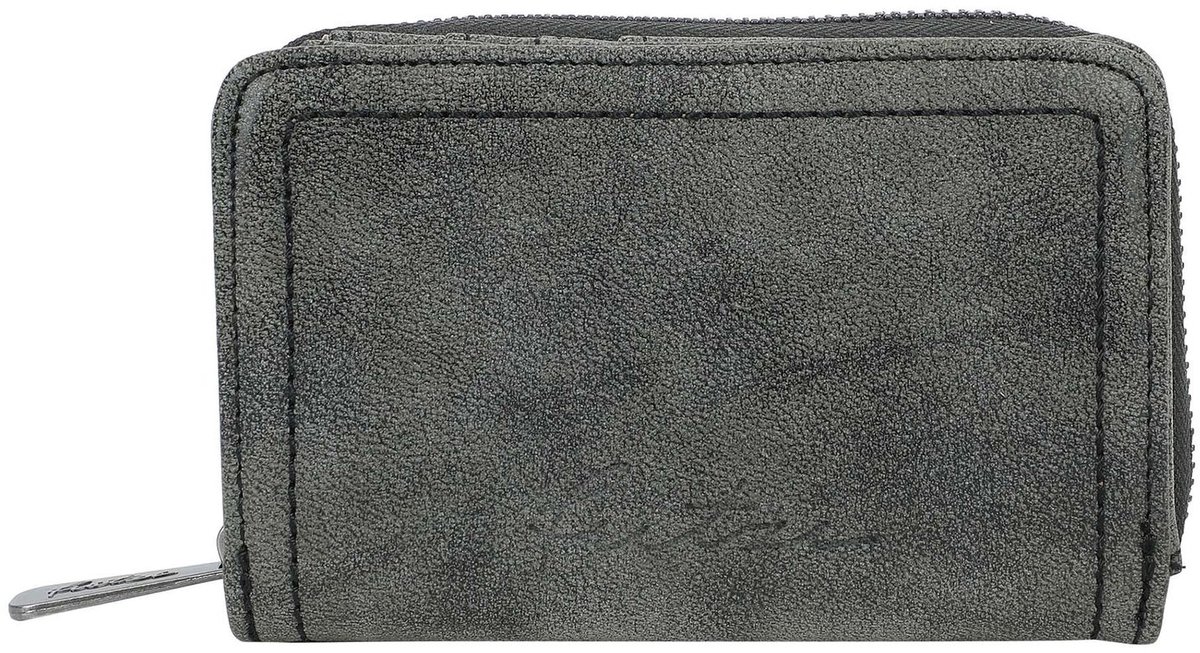 Fritzi aus Preußen portemonnee Jamie Vintage Wallet Black Idol donkergrijs