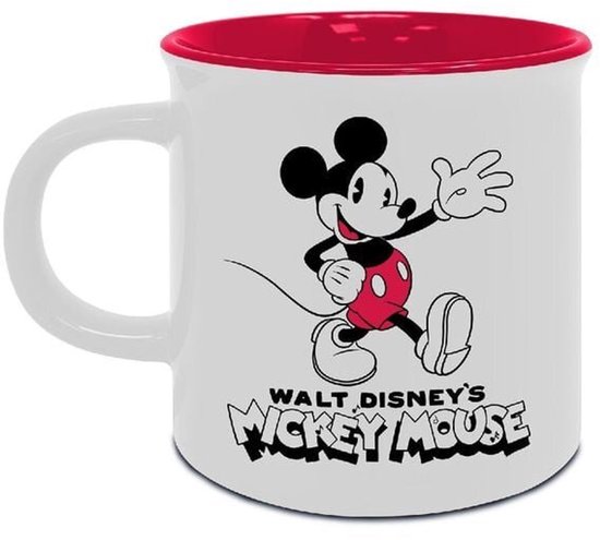 Disney - Mickey Mouse - "Klassiek Rood" Mok 312ml