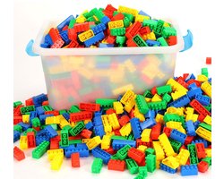 Bouwstenen - 150 stuks - hoogwaardige klassieke basisbouwstenen - compatibel met alle andere fabrikanten - kleurrijke speelgoedbouwstenen, cadeau-idee voor kinderen (mix van 4 kleuren)