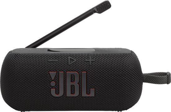 JBL Tuner 3 – Draagbare DAB/FM-radiospeaker met Bluetooth, IP67 en Auracast – Zwart