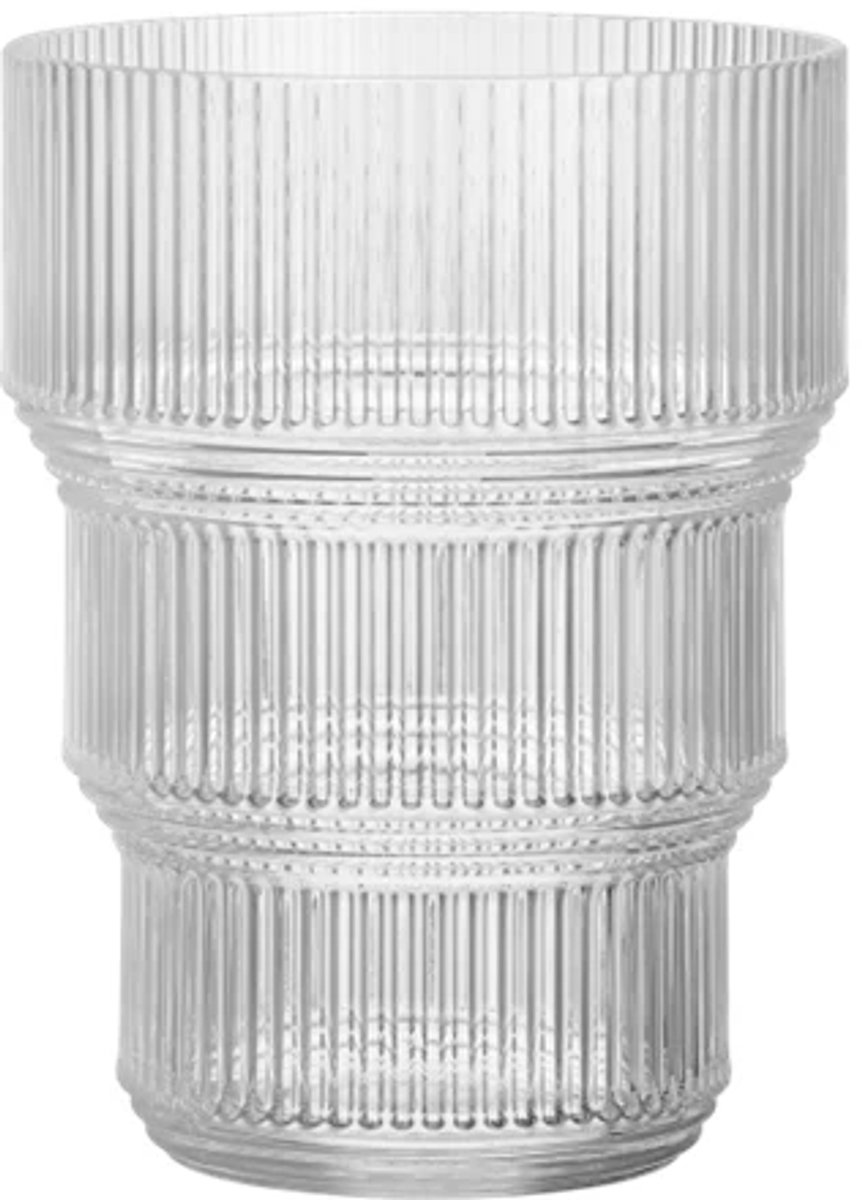 Kosta Boda Pavilion vaas H17.3cm D13.3cm helder