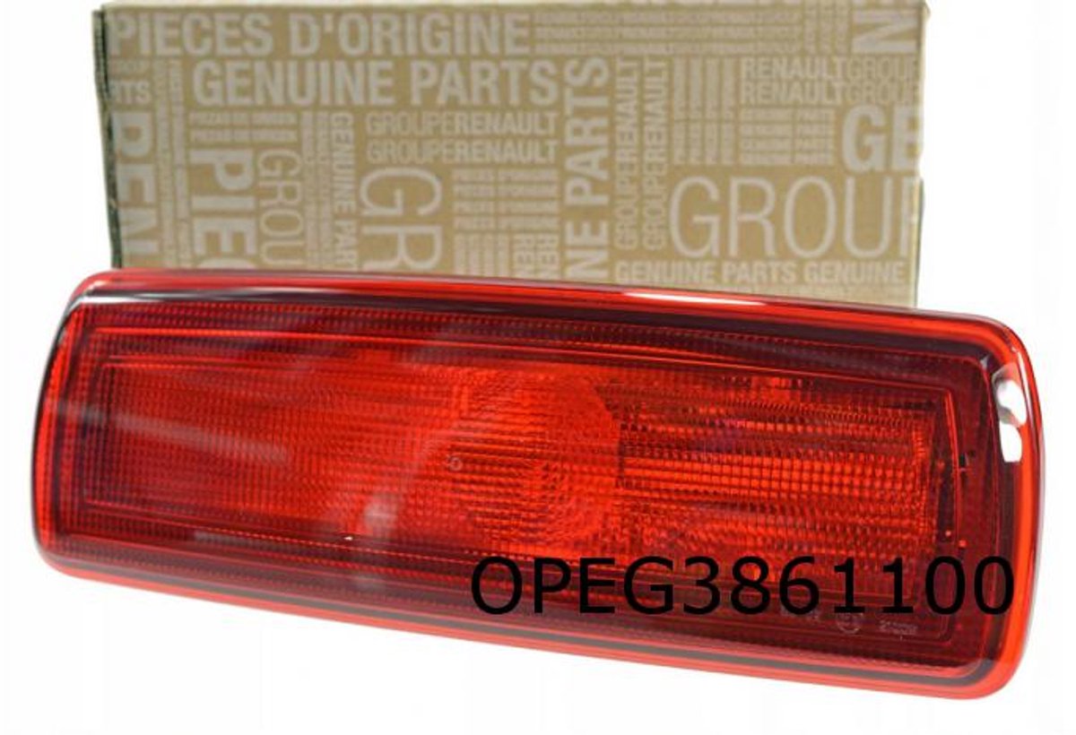 Nissan NV300/ Opel Vivaro/ Renault Traffic derde remlicht (bij standaard dak) Origineel! 93867977