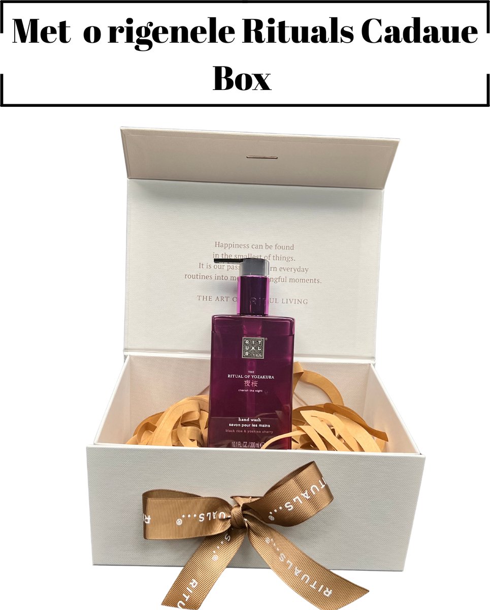 Rituals of Yozakura - Geschenkset - Yozakura Hand Wash 300 ml - Originele RITUALS Cadeaubox