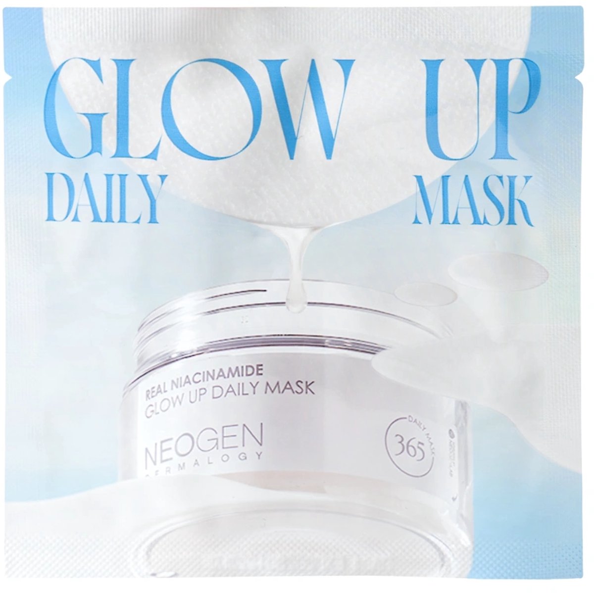 NEOGEN Dermalogy Echte Niacinamide Glow Up Dagelijks Masker / Masker voor gezichtsverzorging 1 stuk