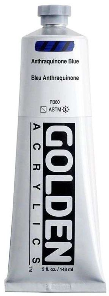 Golden Heavy Body Acrylverf Antrachinon Blauw 148 ml
