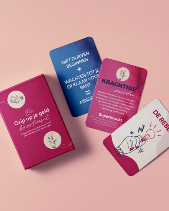 Grip op je geld kaartenset