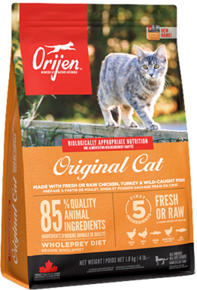 Orijen Original Cat Whole Prey - 2 x 1,8 kg thumbnail 2