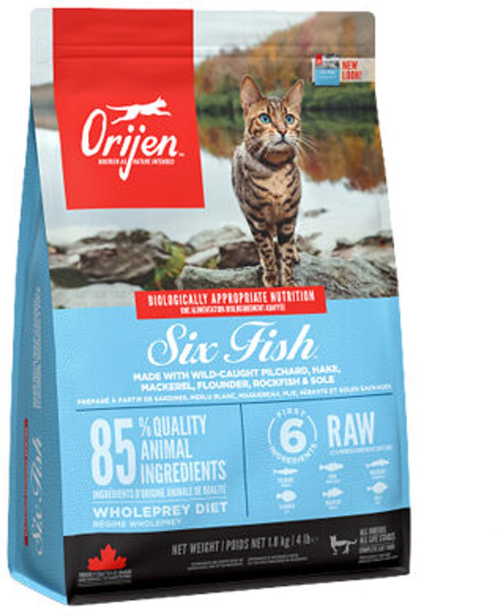 Orijen Six Fish Cat Whole Prey - 2 x 5,4 kg thumbnail 2