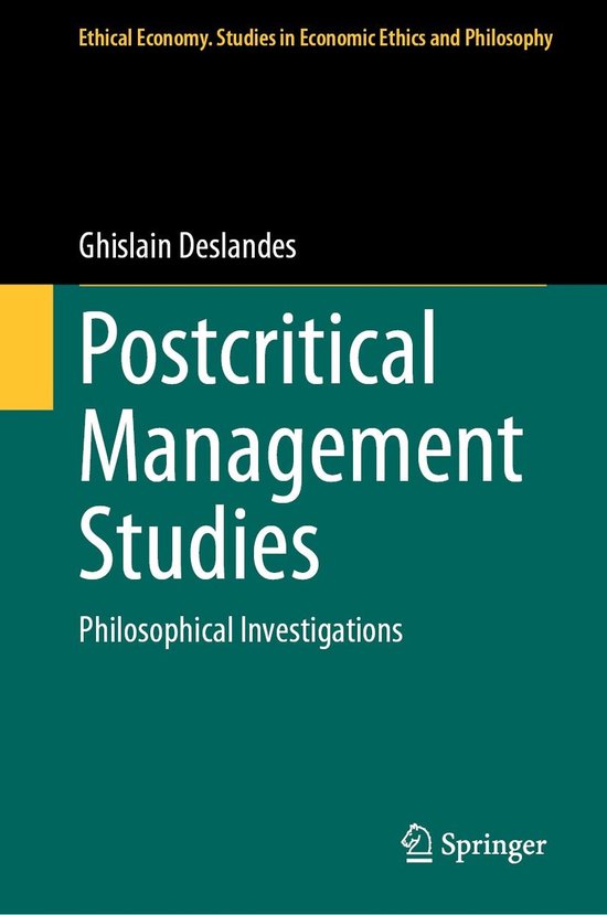 Philosophy and Religion (R0) - Postcritical Management Studi ... - cover