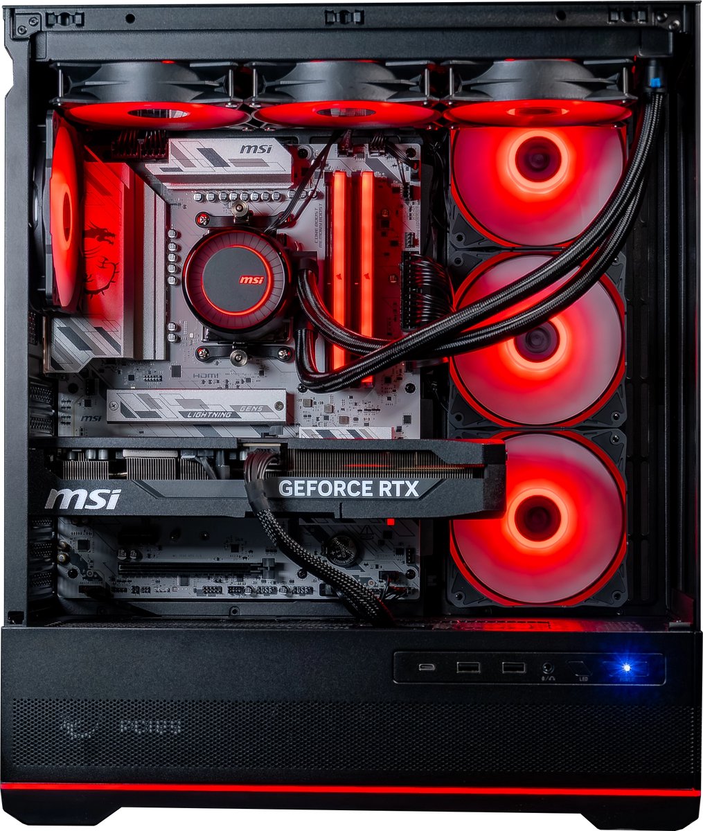 FlowUp x Powered By MSI - De Joyride Gaming PC - Skate - AMD - afbeelding 2
