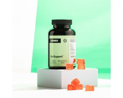 GIMMY Gut Support - Supplement voor goede stoelgang en gezonde darmflora - Inuline, GOS-OP, L-glutamine en lactobacillus helveticus - Vegan, suikervrij & natuurlijk - Ontwikkeld door apothekers - 60 gummies