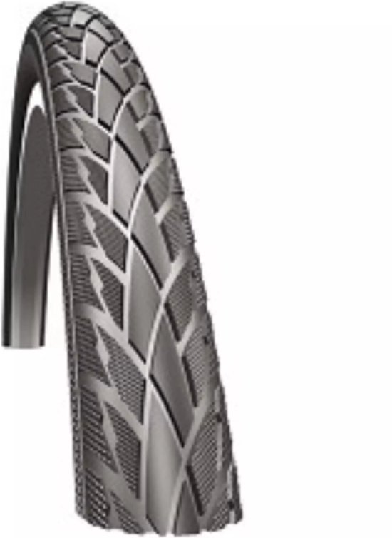 Schwalbe Buitenband - Road Cruiser K-Guard - 28 x 1.60 - ERTRO 42-622 mm - Zwart met reflectie