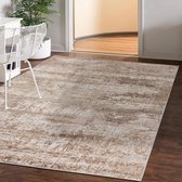 Tapis Mazovia Beige Rectangle Abstrait Salon, Chambre, Salle à manger, Bureau Poils ras Rectangle OEKO-TEX® - 200 x 300 Abstrait