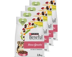 Beneful Kleine Genieter - Hondenvoer Droogvoer - Rund & Tuingroenten - 4 x 2.8 kg