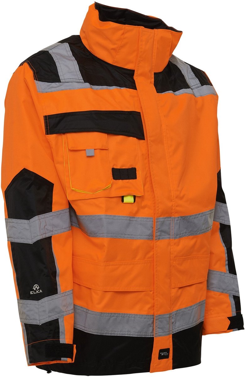 Elka - Visible Xtreme - Jack Met Reflectie - Oranje - 086004R - Maat: XL
