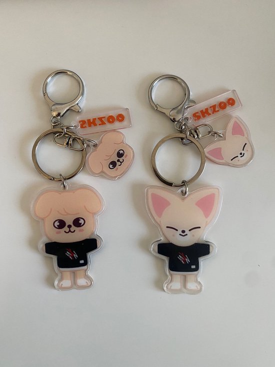 Ensemble porte-clés double face StrayKids