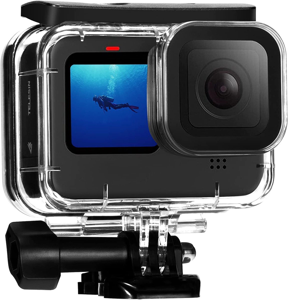 Waterdichte camerabehuizing - Camerabehuizing - Waterdichte camerabehuizing voor GoPro 11/10/9 - Zwart