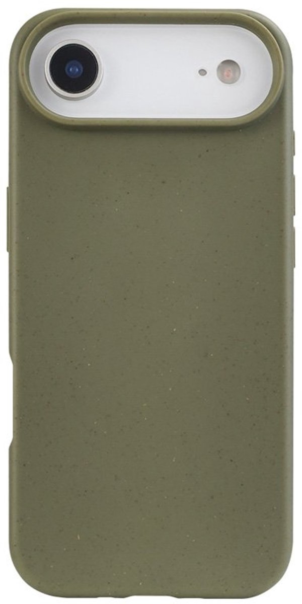 Mobiq - Flexibel Eco Hoesje geschikt voor iPhone 17 Air - groen