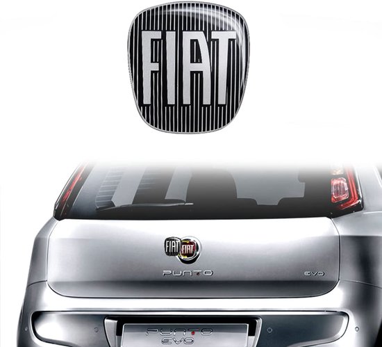 Vloermatten, standaard achter, zwart met blauwe stiksels - Ford