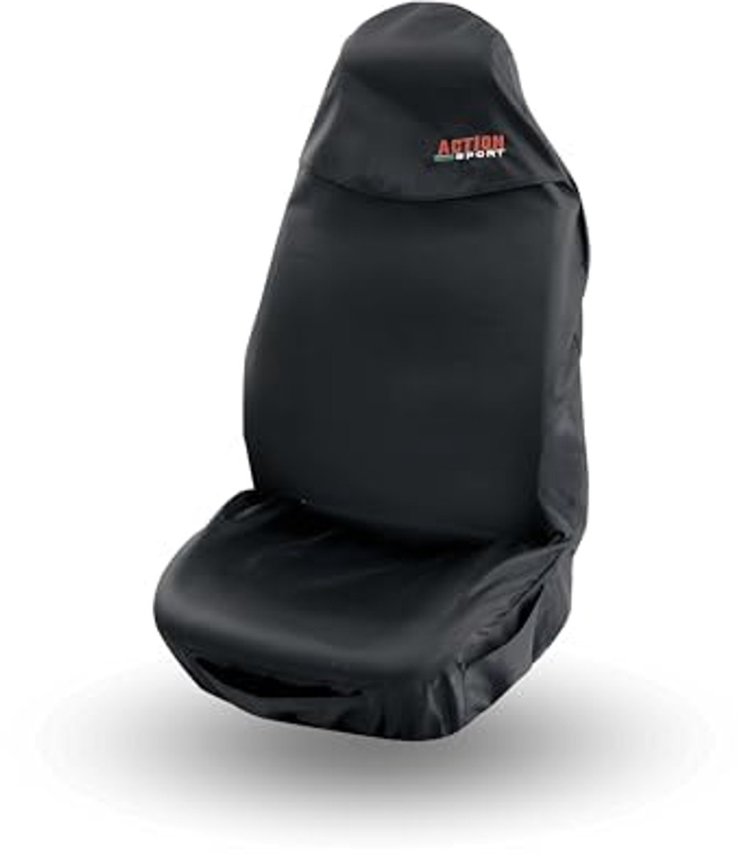 Image of Actie Sports Stoelbekleding - Nylon Hoes voor Autoaccessoires, Zwart