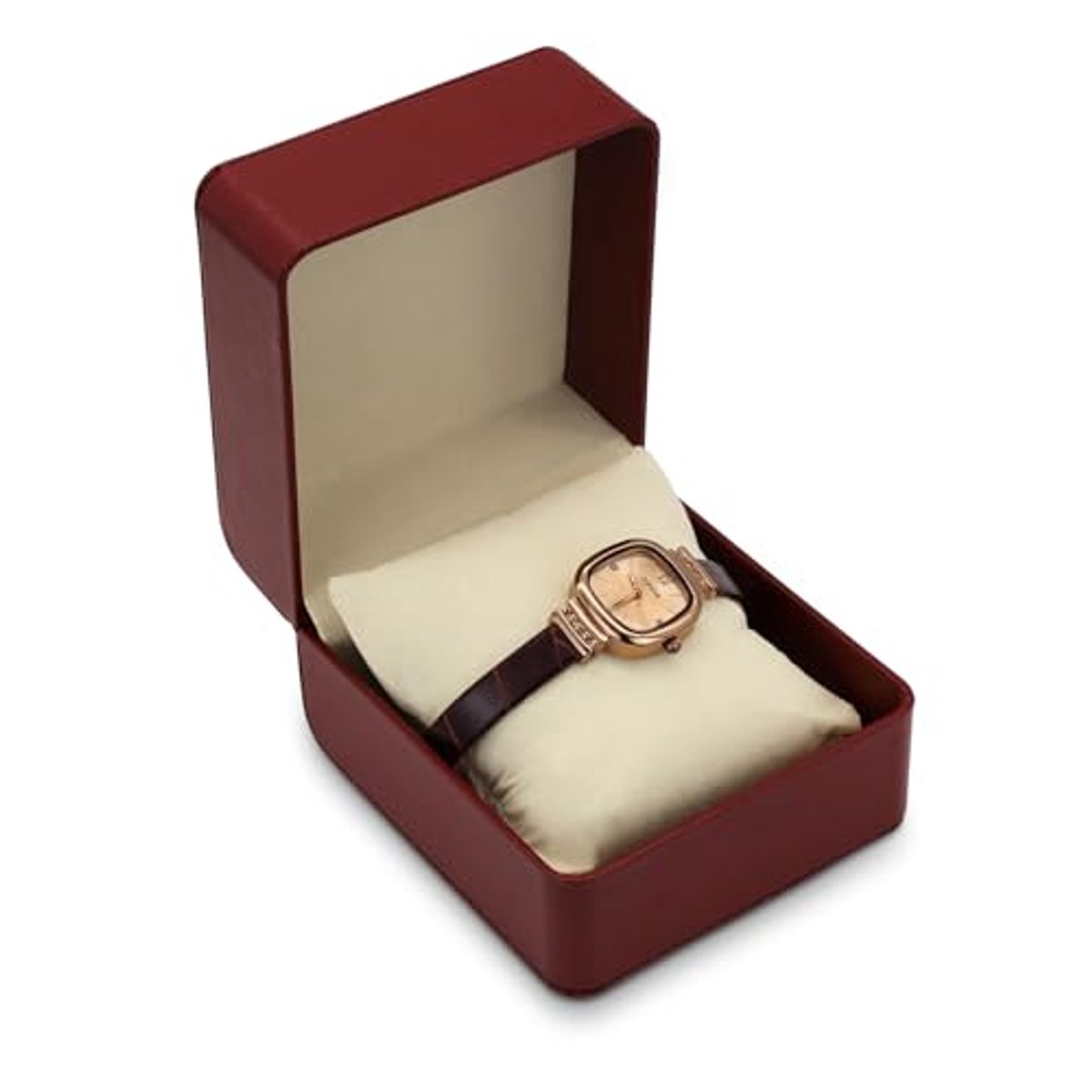 Watch Box voor Horloges met Verwijderbare Kussen - PU Leren Horloge Organizer voor Mannen en Vrouwen