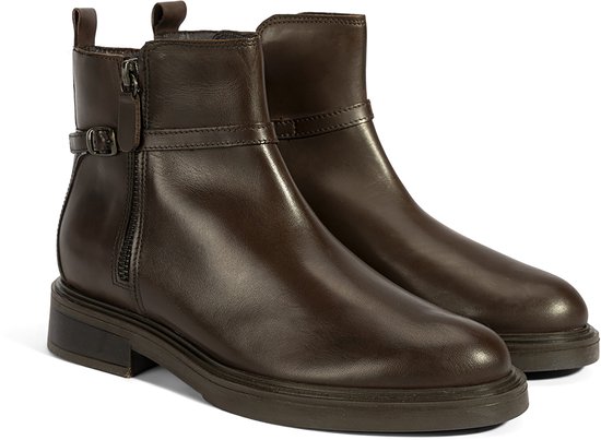 DESA Bottes Cuir Marron Femme Astuce de chaussure: rond Taille: 39 EU