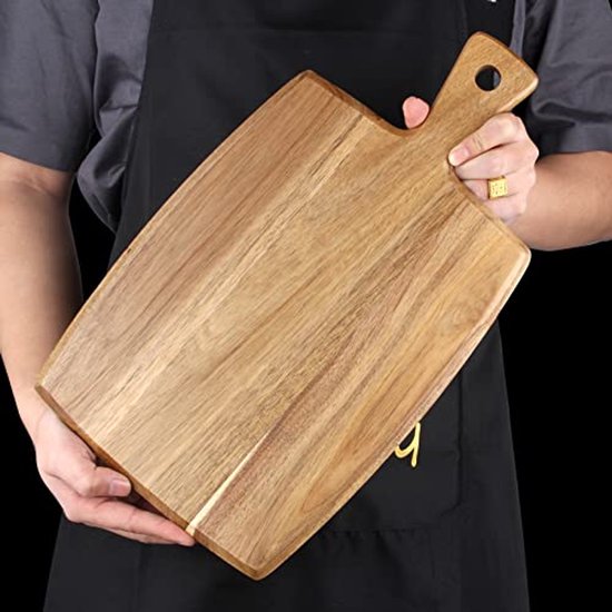 PIEP® Luxe Acacia Houten Snijplank – Brood-, Kaas- & Tapasplank – MIJO Global Goods