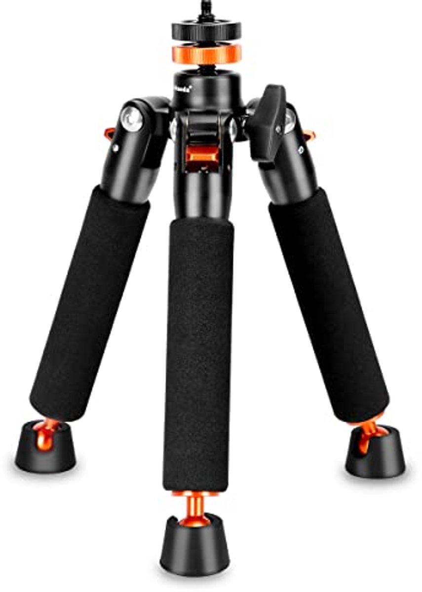 Tafelmodel Ministatief met Universele Monopod-basis voor DSLR Camera's