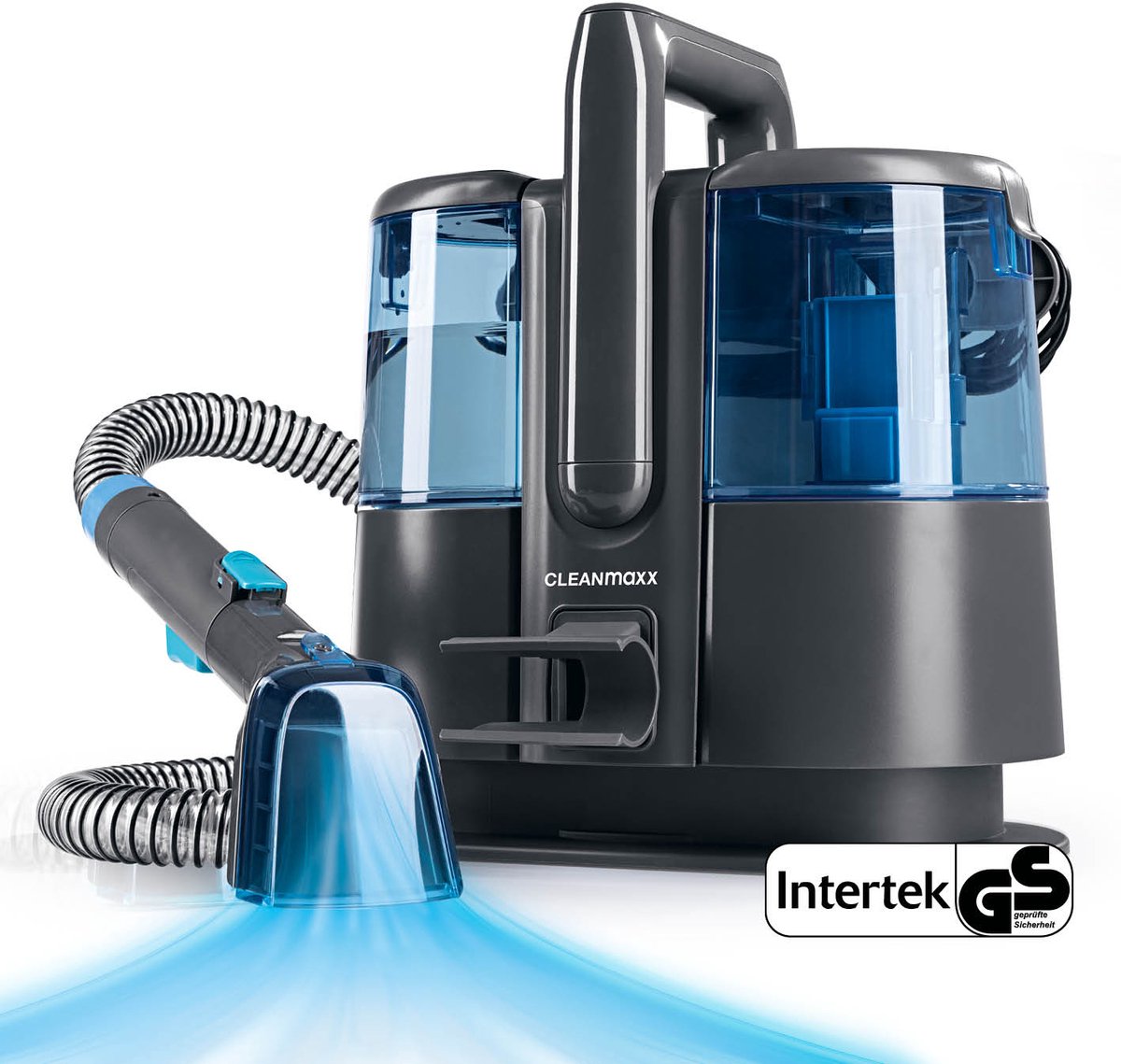 CLEANmaxx 3-in-1 Tapijt & Meubelreiniger – Waszuiger, Spot Cleaner voor Vlekken op Tapijt, Auto & Sofa