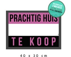 Bord/ immo aankondiging | 