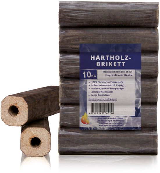 48 pakken van 12 stuks circa 480 kg - Fikse Houtbriketten B.V