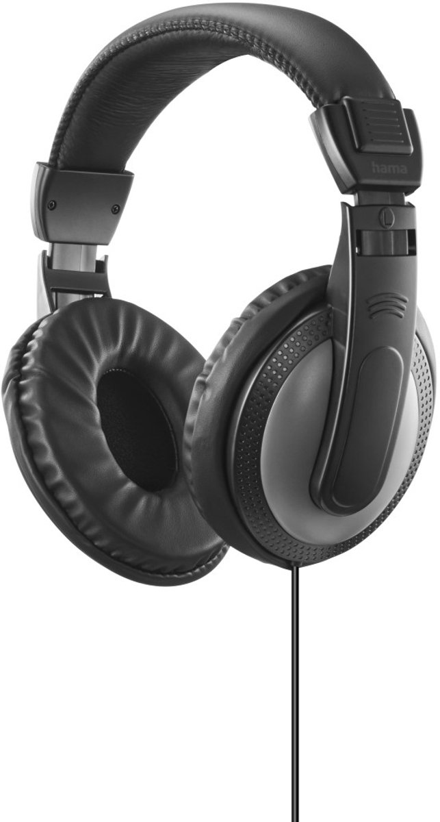 Tv-koptelefoon ShellTV II, over-ear, eenzijdig, lange kabel (6m), zwart