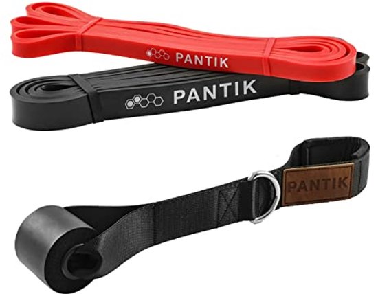 FFEXS Pull Up Bands - Resistasnce Bands Optrekbanden - Premium latex banden voor Pull Ups Chin Ups Stretching Crossfit Gym Krachttraining