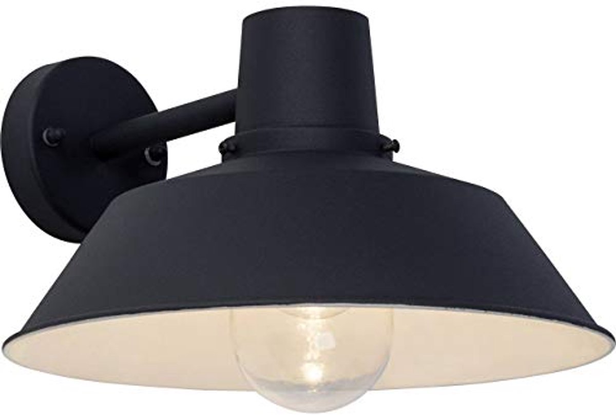 Hangende wandlamp antraciet voor buiten | Geschikt voor E27 lampen | IP44 spatwaterdicht