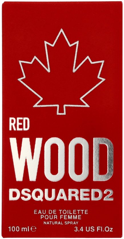Dsquared2 - Damesparfum - Red Wood pour Femme - Eau de toilette 100 ml