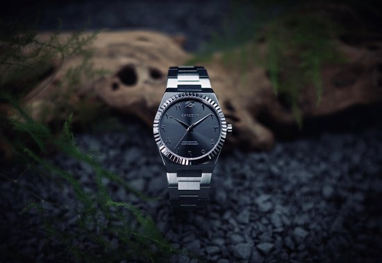 Montre homme Zarzour Verona - Argent - Étanche - Acier inoxydable - 40 mm