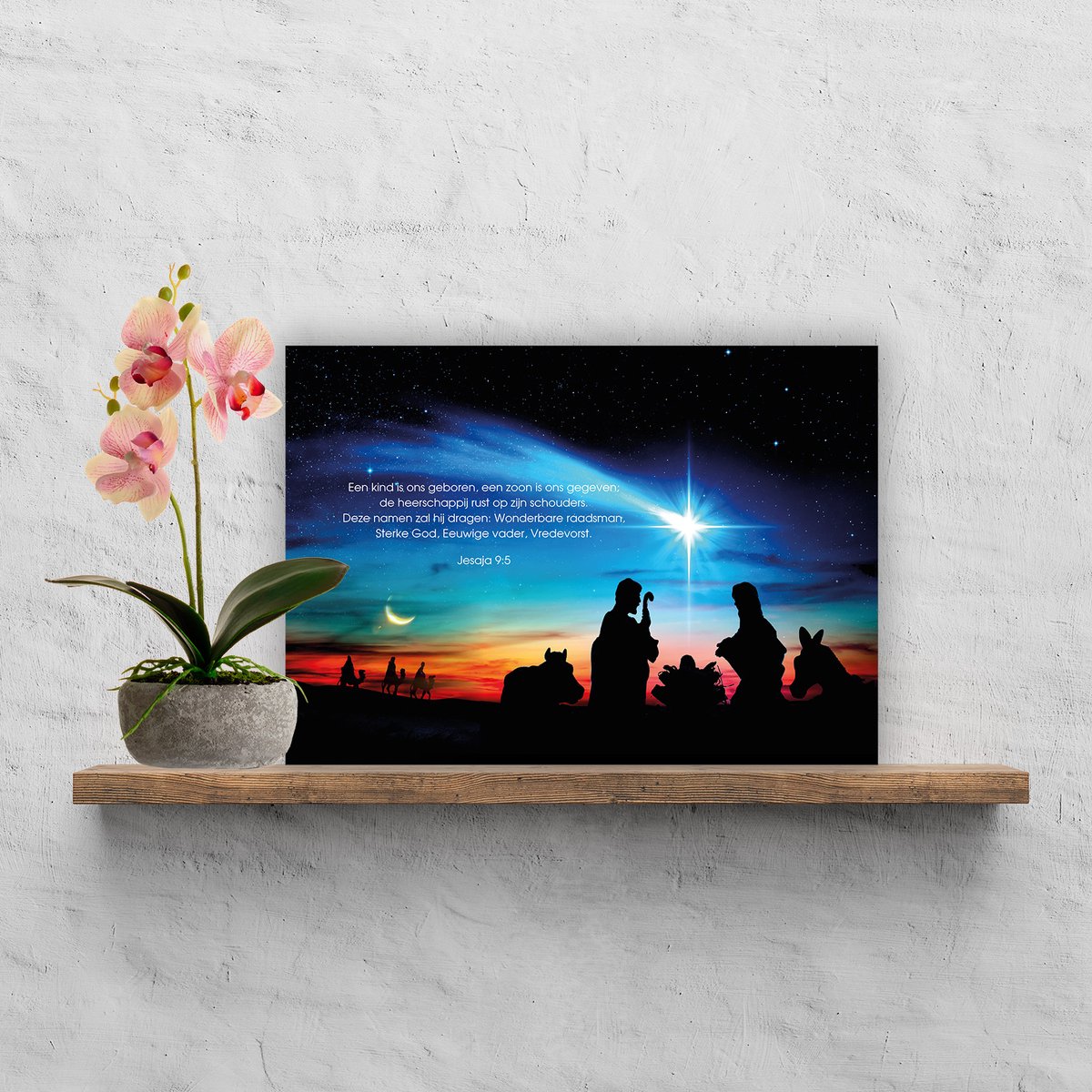 MajesticAlly - Plexiglas - A4 - Kerststal