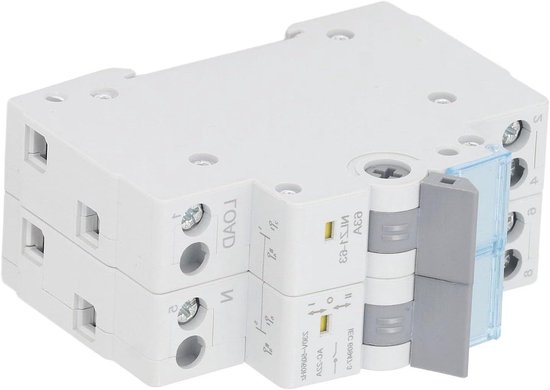 BuyWeek Dual Power Automatische overspanningsbeveiliging, AC 400V stroomonderbreker Automatische schakelaar ZGQ5-100/4P