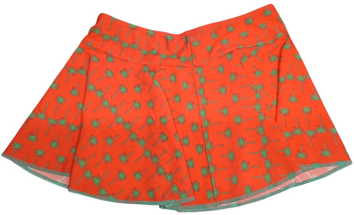 Bikini-zwem rokje / Boobs en Bloomers / Maat XS - 152 roze