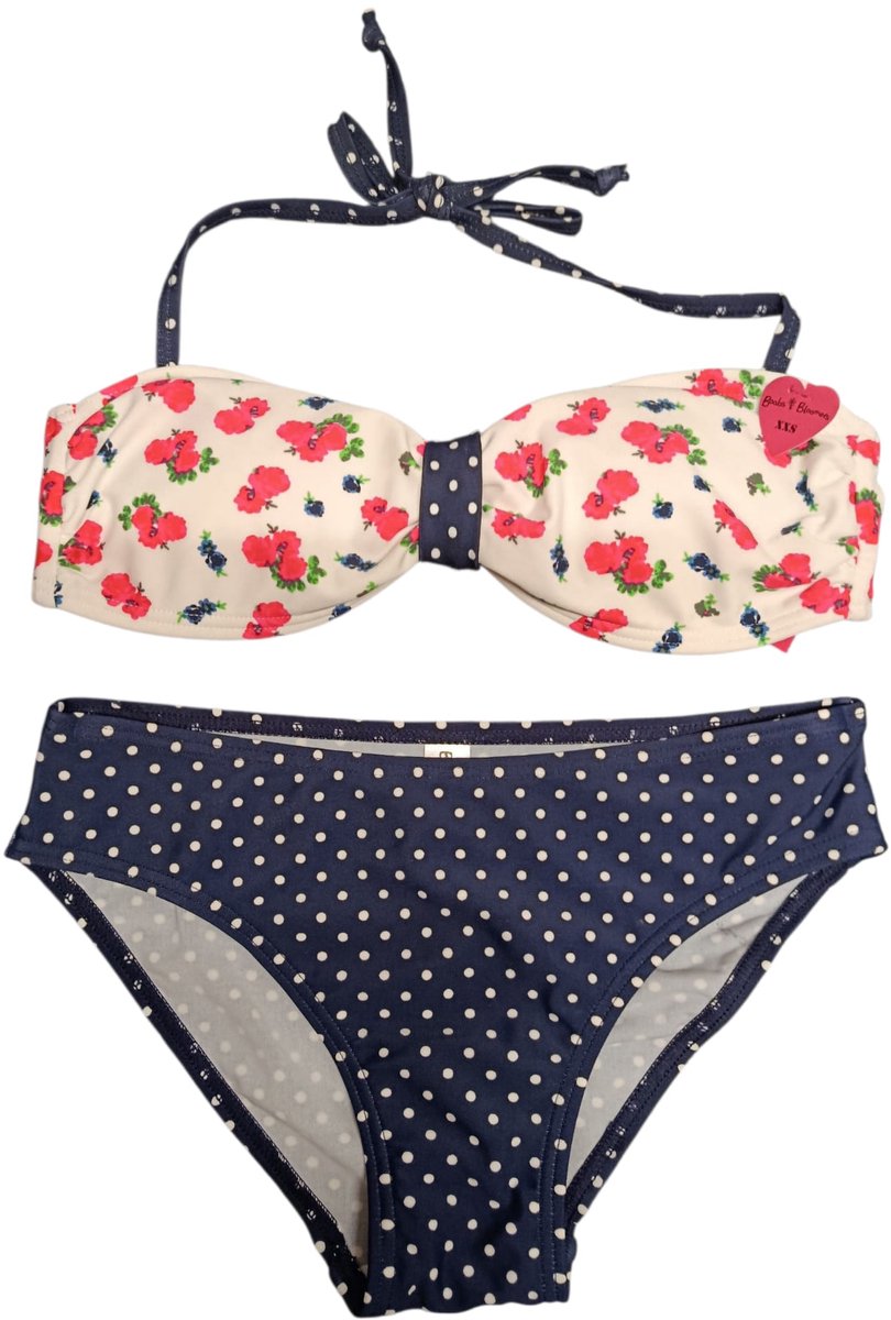 Bikini meisjes - Boobs en Bloomers - Maat XXS/140/146