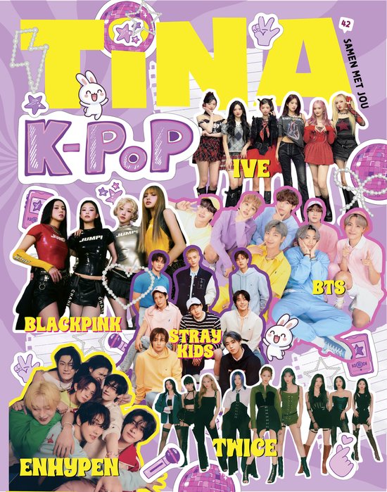 Tina Magazine Nr. 42-2025 - Tijdschrift met K-Pop- Tijdschriften - Tijdschrift - Magazine - K-POP - kpop