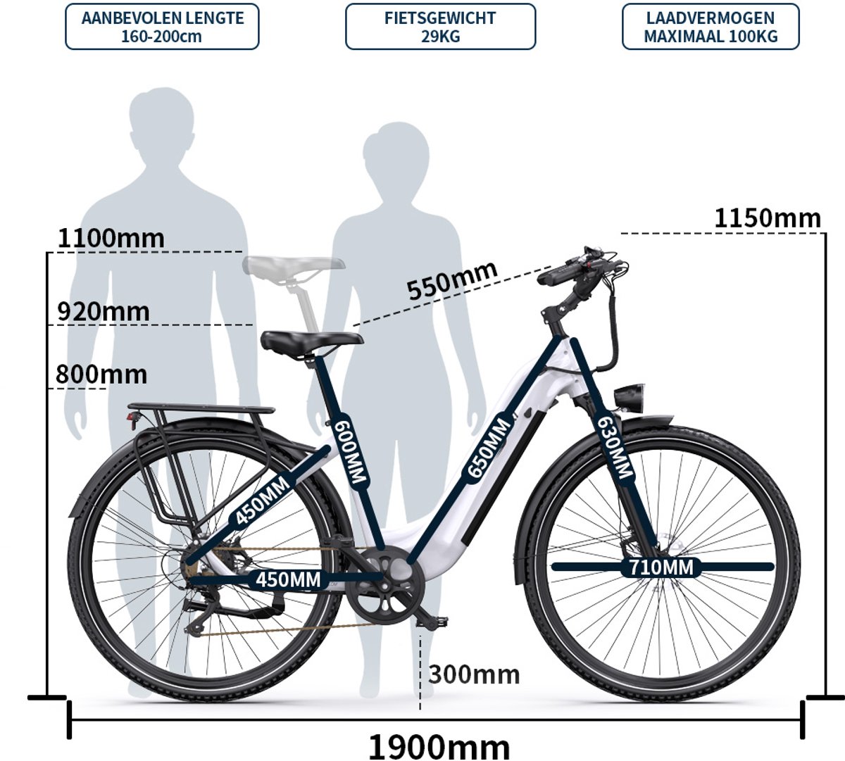 OneSport OT05PRO - 810Wh e-bike met 140km bereik thumbnail 4