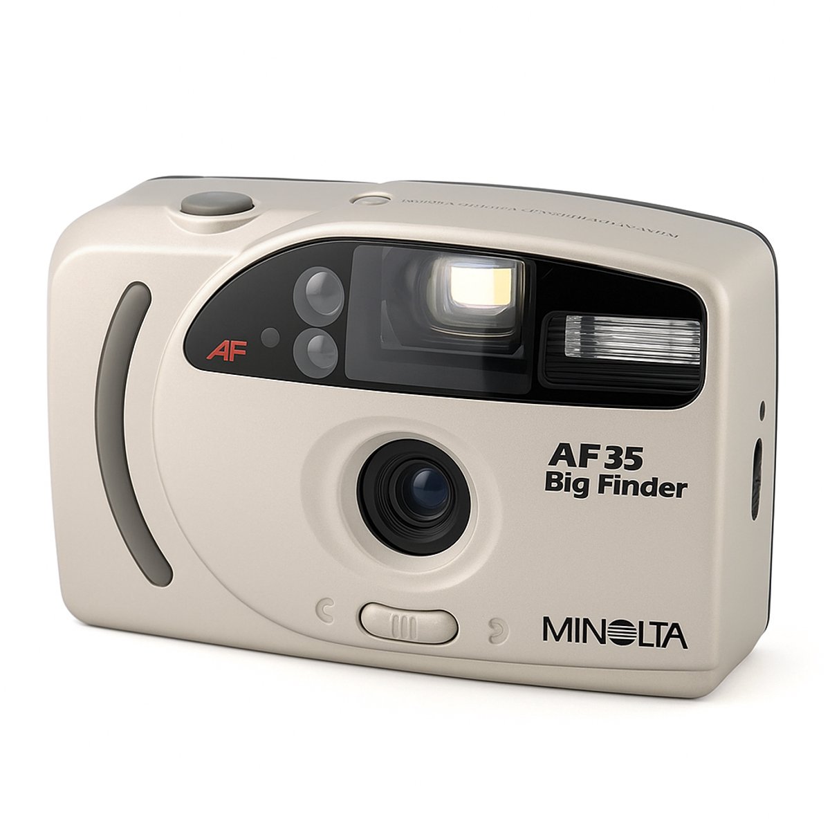 Minolta AF 35 Big Finder 35mm Zoom Point and Shoot Film Camera