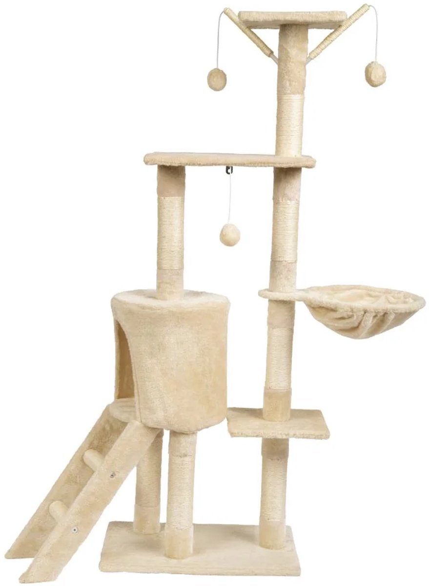 Zoofari Krabpaal – Met klimladder en 5 Niveau’s – 84 x 139 x 42 cm