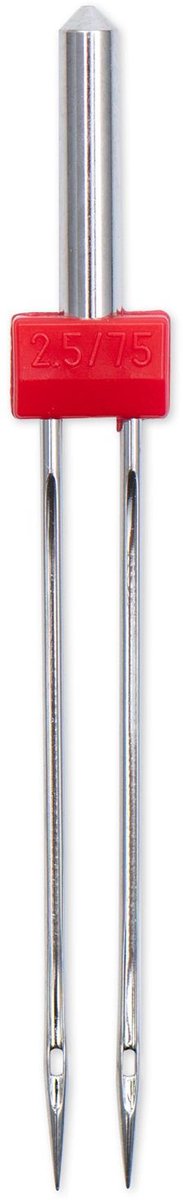 Tweelingnaaimachinenaalden Sys. 130/705H-S STRETCH 75/2,5 1 st. - Machinenaalden - Prym