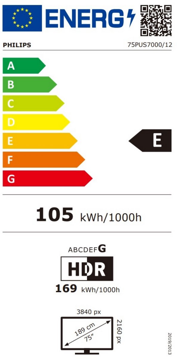 Philips 75PUS7000/12 - 75 inch - 4K LED - 2025 - afbeelding 2